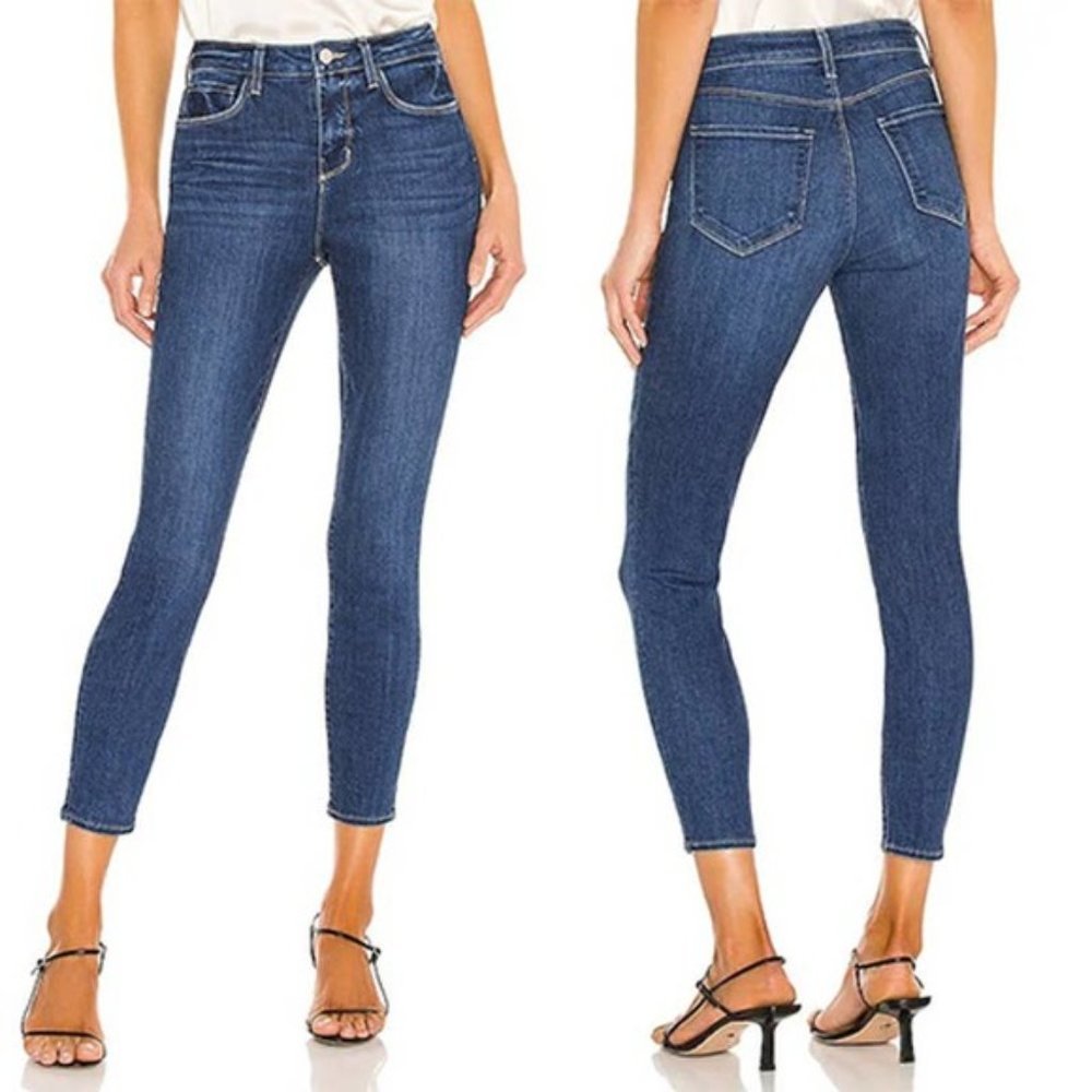 L'Agence Margot High Rise Women's Skinny Denim Jeans Laredo Size: 23 NWOT - Picture 7 of 7